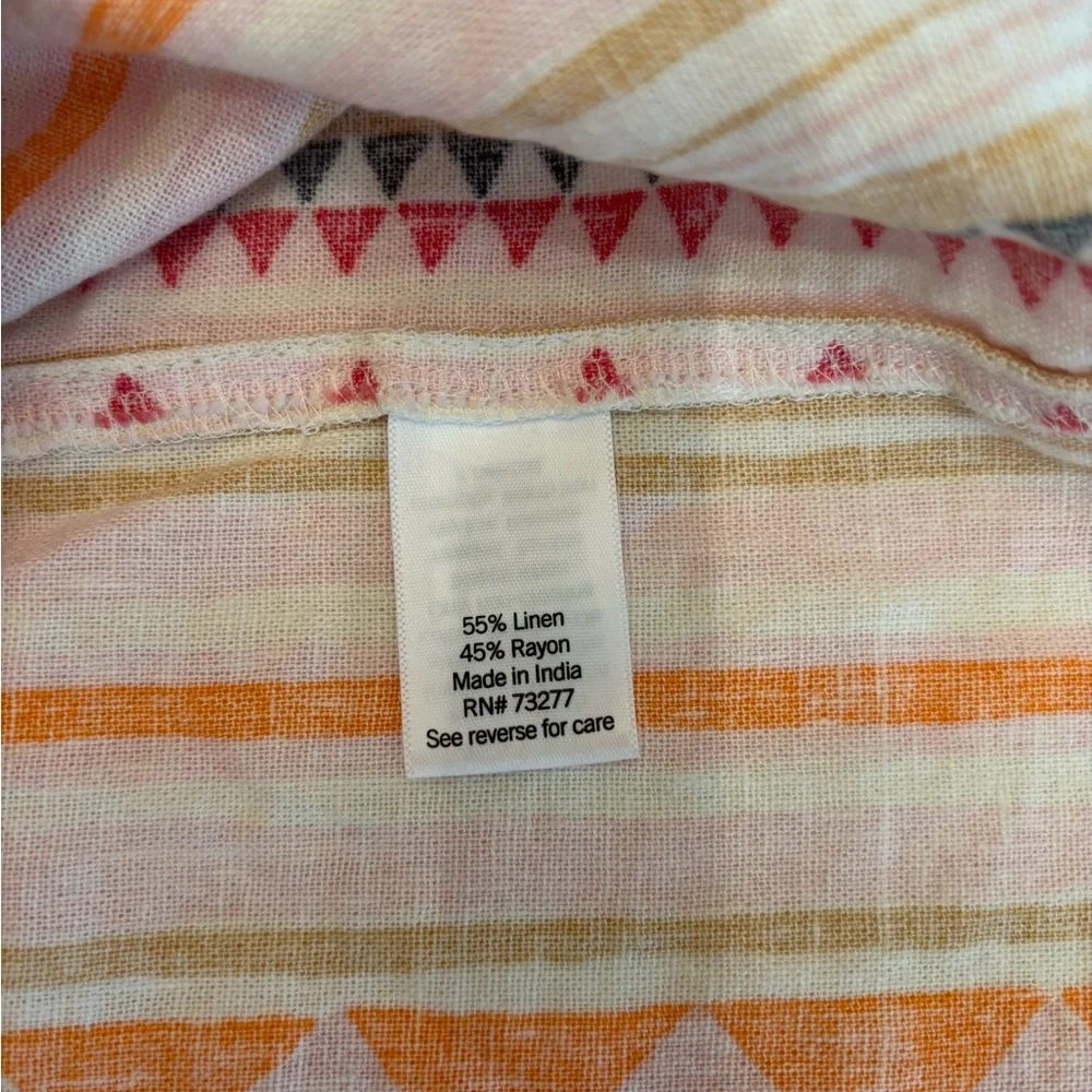 Sonoma Multicolor Dress Geometric Pattern - Picture 8 of 9